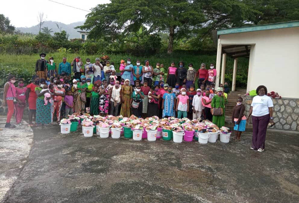 NADEV Brings Dignity and Mama Kits to a Conflict Affected Women in Lebialem Division