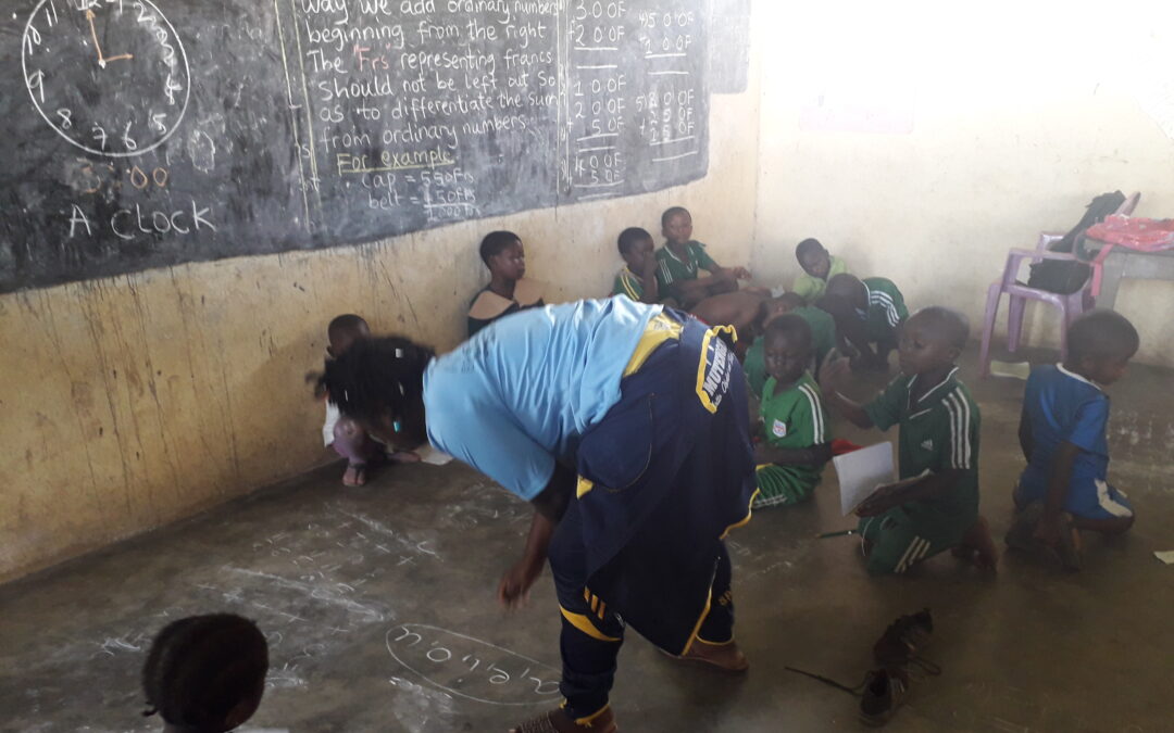 CATCH UP CLASSES for IDPS/VULNERABLE PUPILS IN FAKO SOUTH -WEST CAMEROON